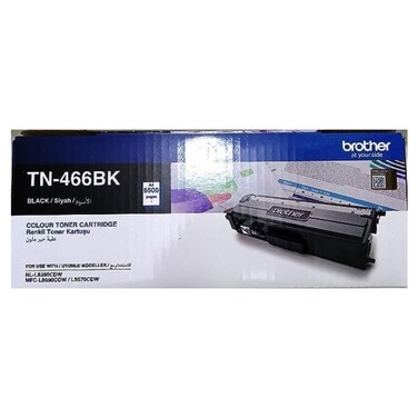 Brother TN466 High‑Yield Black Toner Cartridge &ndash; 6,500‑Pages