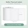 Nelko Thermal Labels for PM220 Label Maker, 2'' x 1.18'' (50x30mm) Thermal Sticker Label, Waterproof, Multi-Purpose Label Tape, 1 Roll of 230 Self-Adhesive Thermal Paper (White)
