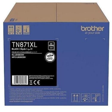 Brother TN871XL High-Yield Black Toner Cartridge &ndash; 12,000-Pages for MFC-L9630CDN / HL-L9430CDN