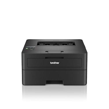 Brother Auto Duplex Monochrome Laser Printer, 34 PPM Print Speed, LCD Display, 128 MB Memory, LAN, USB, 250 Sheet Paper Tray, 3000 Pages Inbox Toner, Black   HL-L2460DN