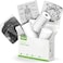Nelko Genuine Self-Adhesive Thermal Printer Stickers, Compatible with PM230 Mini Sticker Printer, Black on White, 54mmx3.5m Mini Sticker Printer Paper for Journal, Study, Photos, Note, 3 Rolls, White
