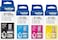 Brother BTD100 Ink Set &ndash; High-Yield BK 108 ml &amp; C/M/Y 48.8 ml for InkTank Printers