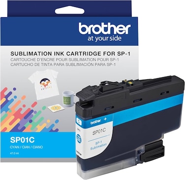 Brother Genuine SP-1C Sublimation Ink &ndash; Cyan