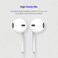 Porodo Blue Stereo Earphones with 3.5mm AUX Connector, 1.2M Cable, Deep Bass, Comfortable Fit, Clear Sound