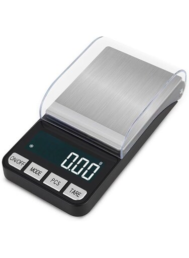 Lancoon Digital Pocket Scale with 0.01g High-precision Windproof Cover Design Tare Function for Weighing Jewelry Herbs Hardware Tea