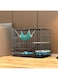 SLEEPHEAD Large Cat Cage, Pet Playpen Cat Cages, Foldable Metal Pet Crate Playpen, 2 Tier Spacious Cat Crate for Playing and Sleeping.Product Size:60CM*40CM*50CM (2-Tier Cat Cage)