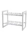 Adjustable Stainless Steel Kitchen Rack White
