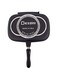 Double Sided Pressure Grill Pan Black Double Sidedcm