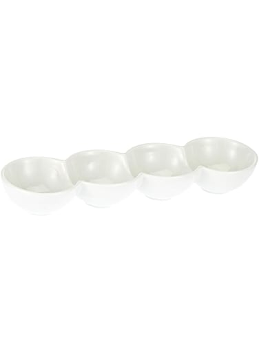 Harmony Plastic,White - Snack &amp; Dip Bowls,White