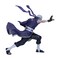 Banpresto Vibration Stars Naruto Shippuden Hatake Kakashi &amp; Uchiha Madara Figure (13 cm)