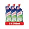 Harpic Active Fresh Pine Toilet Cleaner, 750ml Pack of 3