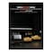 Lifestyle 4-in-1 Glass Air Fryer 1500W (4L &amp; 1.5L) - Black