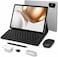 Modio M42 Tablet 10.1" IPS HD, 8GB RAM 512GB Storage, Android 13, 10000mAh, Dual SIM WiFi, 13MP Camera, Keyboard Mouse Pen Bundle Gray