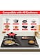 Cookware Built-in 2 Burner Infrared Induction Cooker 2000w+1000w High power Suitable for all Pans 37624