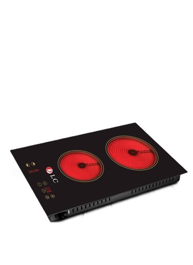 Cookware Built-in 2 Burner Infrared Induction Cooker 2000w+1000w High power Suitable for all Pans 37624