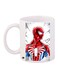 Spiderman Printed Coffee Mug White/Blue/Red 11ounce