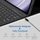 Muzz Bluetooth Keyboard Case for Samsung Galaxy Tab Series, Magnetically Detachable,2024 Edition (Samsung Galaxy Tab A9 Plus)