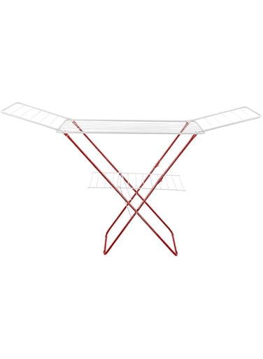 Delcasa 25M Fiesta Clothes Dryer, Dc2254   Foldable Clothes Drying Stand With Weather Resistant Iron Frame   Double Rack Cloth Stands For Drying Clothes