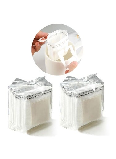 pcs Portable Coffee Filter Paper Bag&iuml;&frac14;&OElig;Disposable Tea Filter Bag