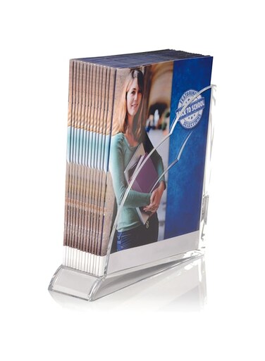 Swingline Magazine Rack, Acrylic, Strtus, Clear (S7010133)