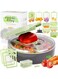 TERRIFI Vegetable Chopper Slicer Pro, All-in-1 Mandoline Veggie Slicer with Container, Multi-Functional Food Chopper, Onion Chopper, Vegetable Dicer Cutter, Egg Separator, Essential Kitchen Gadget