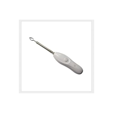 Electric Fish Scaler &amp; Vegetable Peeler &ndash; USB Rechargeable, Stainless Steel Blade, White