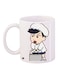 Printed Ceramic Coffee Mug Multicolour