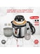 2 In 1 Electric Air Fryer &amp; Pressure Cooker With Stainless Steel 6 Litre Capacity 1000 Watt, DLC-38930