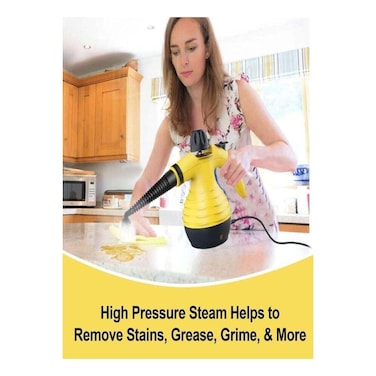 Handheld Steam Cleaner 1000W &ndash; High Temperature Electric Portable Steam Cleaner with Anti-Scald Er