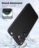 Slim Fit Protective Back Cover Case for Oppo Reno12 Pro 5G, Ultra Matte Finish, Camera Protection Bumper Case, Soft Silicone, Black