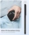 Slim Fit Protective Back Cover Case for Oppo Reno12 Pro 5G, Ultra Matte Finish, Camera Protection Bumper Case, Soft Silicone, Black