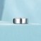 S925 Sterling Silver Platinum Plated Metallic Ring Single Ear Cuff(SCE1691)