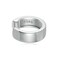 S925 Sterling Silver Platinum Plated Metallic Ring Single Ear Cuff(SCE1691)