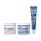 No7Lift &amp; Luminate Triple Action Skincare Set - Broad Spectrum Anti Aging Day Cream SPF 30 + Vitamin C Wrinkle Serum + Collagen Peptide Brightening Night Cream (3 Piece Kit)