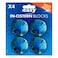 Easy-In Cistern Blocks Quad (4x38g) Blue &ndash; Economic Toilet Freshener for Cisterns &amp; Septic Tanks
