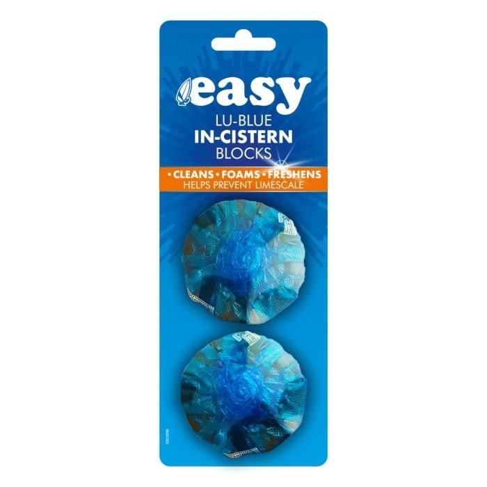 Buy Easy-In Cistern Blocks Twin (2x38g) Blue – Economic Toilet ...