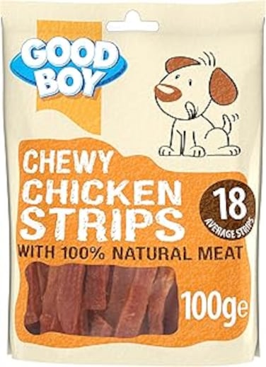 Chewy Chicken Strips - 100G - Pack of 4