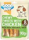 Chewy Duck Twists - 90g - Pack of 4