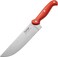 Prestige Professional Butcher Knife 8 Inch - Red, Carving Slicing Meat Knife, PR49346