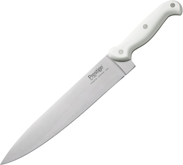 Prestige Professional Butcher Knife 10 Inch - White, Carving Slicing Meat Knife, PR49347