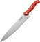 Prestige Professional Butcher Knife 10 Inch - Red, Carving Slicing Meat Knife, PR49349