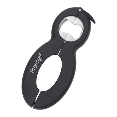 Prestige Multiple Jar Bottle Opener 6 IM 1   Tin Opener Quick Jar Opener   Gripper Lid Can Opener   Easy to Use for Weak Hands - PR50295