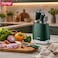 Prestige 8-Piece Stainless Steel Knife Block Set - Green   Knife set with stand   PR50911