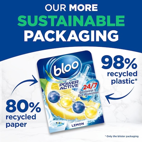 Bloo Power Active Balls Lemon Twin Pack 2x50g