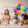 Multicolor Latex Party Balloons Set of 125PCS  Thick Helium &amp; Air Balloons for Birthday, Wedding, Baby Shower &amp; Festival Decoration   Premium Quality Party Balloons