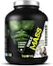 Laperva Triple Mass Gainer Protein Powder, High Calorie Weight Gainer With Glutamine &amp; Added Essential Fatty Acids, 1500mg Added Creatine Blend +10gm Of BCAA (Cookies &amp; Cream, 6 LB)