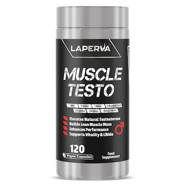 Laperva Muscle Testo Capsules, 120 Veggie Capsules