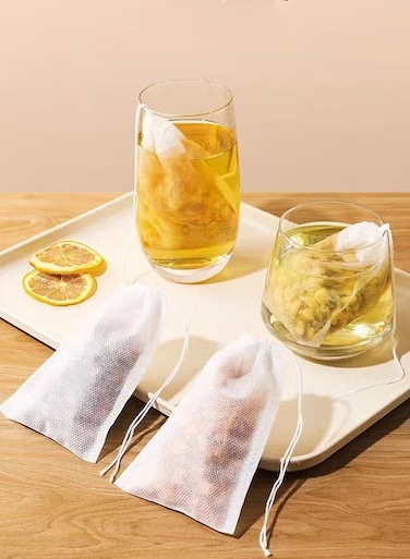 Pieces Fabrics Tea Infuser Filter Tea Spice Bags 7*9cm