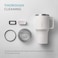 LocknLock Metro Mug King 820ml Grey &ndash; Double-Wall Insulated Stainless Steel Mug with Spill-Resistant Lid