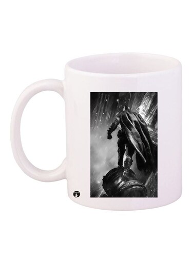 Batman Printed Coffee Mug White/Grey/Black